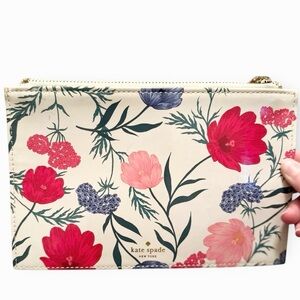 NWOT Kate Spade Multicolor Floral Wristlet